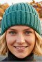 Women's Ribbed Folded Knitwear Winter Beanie