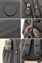 Waterproof Crinkle Fabric Orthopedic Multi-Compartment School Backpack - 5