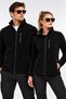 Unisex Fleece Full Zipper 3 Pockets Anti-Pilling Cold-Resistant Sports Men-Women Fleece Single Layer