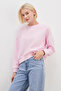3 Threaded Basic Crew Neck Sweatshirt Without Embellishments - 6