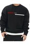 Unisex Black Paris Printed Crew Neck Sweatshirt Printed Premium Oversize T-Shirt