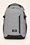 Gray Laptop Compartment Backpack, Multi-Compartment, Large Volume, Water Bottle Pocket, School Daily Travel Bag