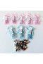 Baby Candy Gift Bebe-325 Pebble Stone Chocolate Sealed Organza Tulle Pouch - 8