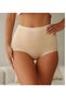 Donamor Modal Fabric Gathering High-Waisted Women's Panties - 3