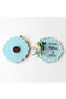 Baby Candy Gift Bebe-337M Flower Cut Blue Plexi Magnet - 2