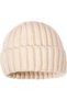 Men's Ribbed Folded Knitwear Winter Beanie - 2