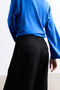Black Pleated Shalwar Pants - 6