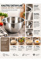 20 cm Stainless Steel Kitchen Bowl – Multi-Purpose for Mixing and Preparation