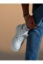 Aras Model Genuine Combination Leather Eva Sole Sneaker Shoes - 4
