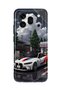 Honor 600 Pro Compatible Bmw Patterned Transparent Phone Case