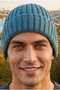 Men's Ribbed Folded Knitwear Winter Beanie - 7