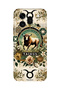 Honor 600 Pro Compatible Transparent Phone Case with Taurus Pattern