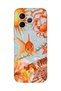 Honor 600 Lite Compatible Orange Fish Pattern Transparent Phone Case