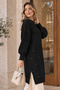 Stoned Knitwear Sweater K6040 Black - 2