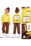 Girl's Striped 2-Piece Tracksuit Set S - 2