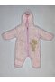 Winter Sweet Hooded Baby Plush Welsoft Jumpsuit - 3