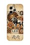Honor 600 Lite Compatible Leo Patterned Transparent Phone Case