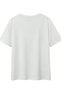 Icon Cat Dog Mix Printed Oversize Basic Short Sleeve White Tshirt - 2