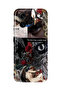 Honor 600 Pro Compatible Devil Face Patterned Transparent Phone Case