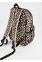 Girl's Backpack and Pencil Case Standard Brown - 4