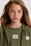 9-15 Years Luxery Colorce Girls' 3-Piece Set-Khaki - 3