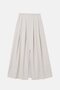 High Waist Belt Detail Skirt - 8