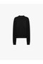 Half-Buttoned Stand-Up Collar Long-Sleeved Viscose Knitwear Sweater - 6