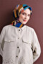 100% Sura Silk Scarf 9633D (S)-31 - 3