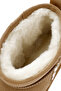 Women's Camel Fur Detailed Suede Leather Teddy Boots Wf565000Ds - 7