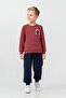 4-14 Years Licensed Us Polo Assn Boys' Team-Burgundy - 2