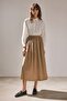 Yandan Pocketed Ruched Skirt - 2
