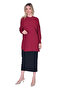 Bellows Knitwear Tunic Burgundy 6250 - 3
