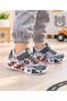 Gray Boys' Orthopedic Sports Shoes