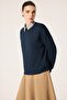 Oversize Cycling Collar Sweatshirt - 3