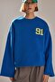 Oversize Printed Sweatshirt - 2