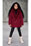 Girls' Coat Waterproof Plush Inside - 2