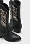 Estrella Embroidered Cowboy Boots - 2