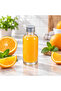 6 Pieces 50 ml Glass Ginger Shot Bottle – Mini Beverage Bottle with Silver Lid - 3