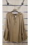 Blouse with Embroidered Sleeves Viscose