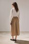 Yandan Pocketed Ruched Skirt - 4