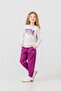 4-14 Years Licensed Us Polo Assn Girls' Set - Ecru