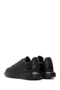 Men's Black Lace-Up Thick Soled Leather Sneaker Wm680004Dv - 5
