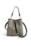 Life Green - Black Suede Women's Crossbody Bag Sp967 - 6