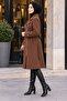 Lined Knee-Length Trench Coat - 3