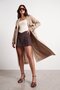 Belted long trench coat - 2