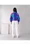80ler Retro Bomber Oversize Ceket - 6