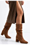 Women's Boots Brown Suede Stylish Moya - 3