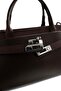 Coffee - Coffee Plain Women's Handbag Sp1260 - 5