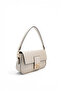 Beige - Beige Logo Women's Shoulder Bag Sp1179 - 2