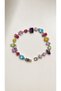 Gem Stone Multi Color 316L Steel Bracelet - 3